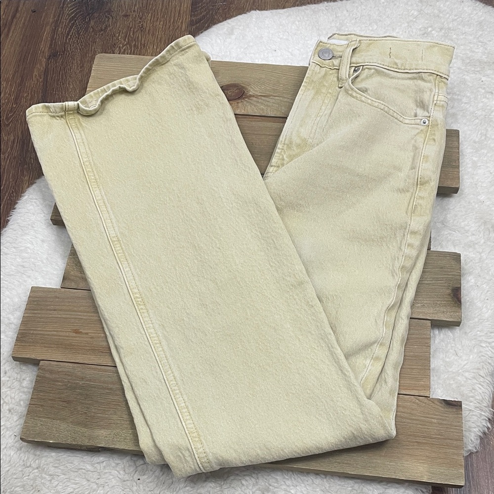 PacSun Tan Stretch High Rise Bootcut Jeans